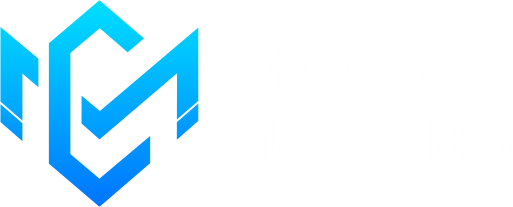 Choose Marketers official logo in white and color